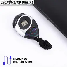 Cronômetro Esportivo Digital Cronógrafo Profissional De Treinamento Externo 10/30/60/100 Pistas
