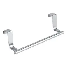 Suporte Toalha Banheiro Gaveta Porta Box Aço Inox Sem Furar