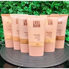 Base matte, alta cobertura, à prova d'água, resistente à chuva, longa duração