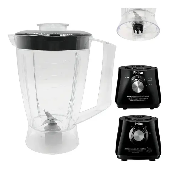 Copo de Liquidificador Philco All in One.