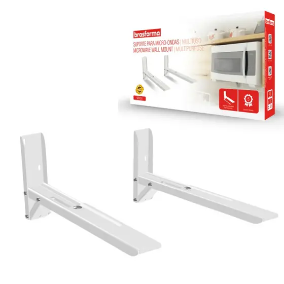 Suporte para Forno Elétrico Micro-Ondas Microondas Brasforma SBR3.8 Branco