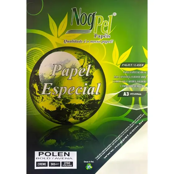 PAPEL POLEN 90G A3 BOLD / AVENA KIT 2000 FOLHAS