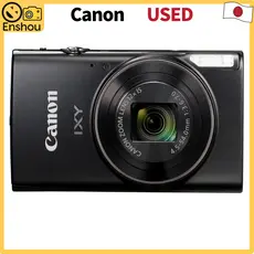 Do Jopão [USADO] Câmera digital Compacta Canon IXY 650 Preta Óptica zoom 12x/Compatível Com Wi-Fi IXY650BK