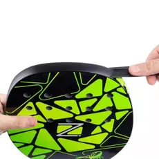 Fita Protetora De Raquete Para Esporte Beach Tennis Preta Areia