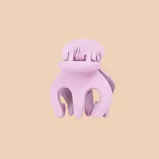 Mini Piranha Para Cabelo Lilás  -