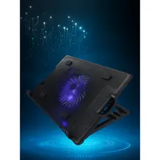 Suporte Base Metal P/ Notebook Até 17' Polegadas C/ Cooler Oberon OR-9013