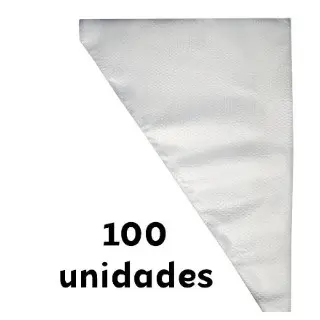 Saco De Confeitar Medio 100 Unidades Confeitaria Bolo Doce Cupcake PRONTO ENTREGA RJ