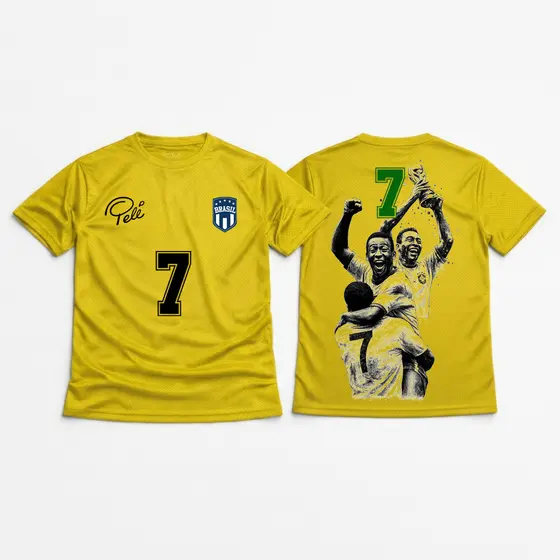 Camiseta Masculina 7 Pele Lançamento Camiseta 100% Algodão Camisetão Solta Plus Size Camiseta - VS Shopp