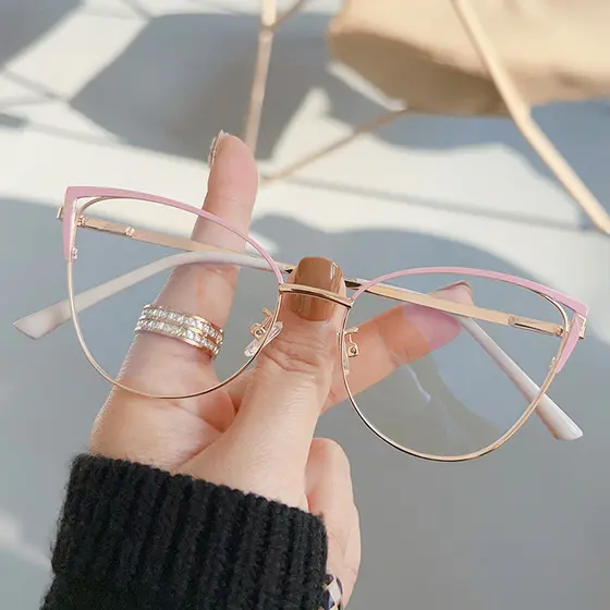 VisãoPerfeita Óculos Olho De Gato de descanso gatinho oculos de feminino óculos para luz azul Descanso
