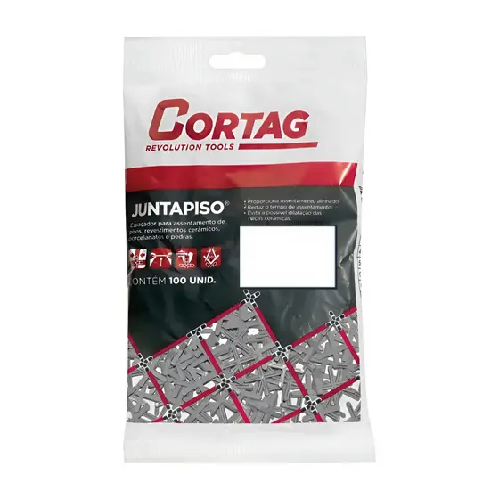 Kit 500 Espaçador Juntapiso Nivelamento Piso Azulejo Cortag