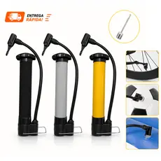 Bomba De Ar Vertical Encher Pneu Bike Bicicleta Boia Balão 25cm Pequena BomBinha