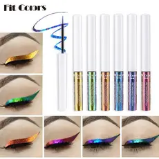 Cores de ajuste 6 Cores Camaleão Delineador de olhos líquido / Impermeável / Perolado brilhante / Maquiagem