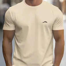 Camiseta Masculina Fio 30.1 Camisa 100% Algodão Slim Oferta montanha