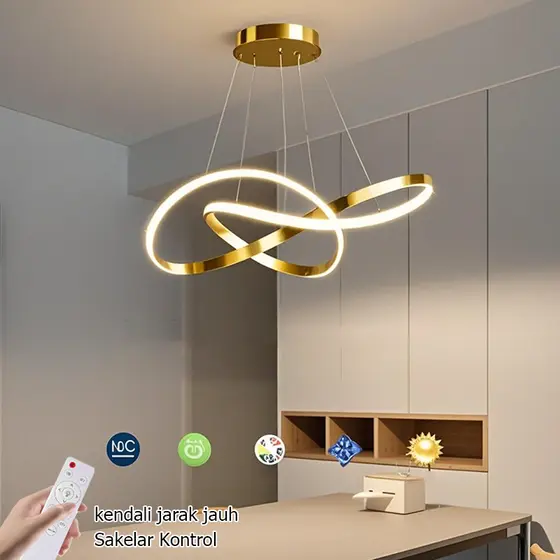 Luminária De Teto Pendente Led Moderna Lustre para Corredor Sala Quarto