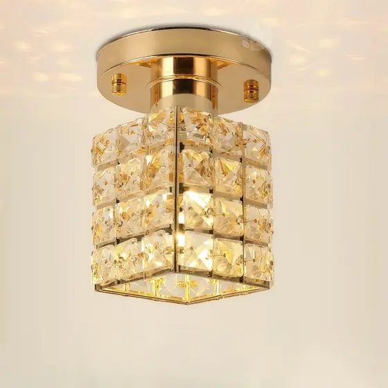 Luminária De Teto Cristal Simplicidade Moderna Corredor Sala De Estar Varanda Quarto (110V-220V)
