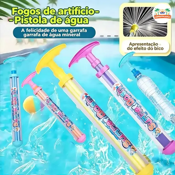 Brinquedo de Água Mini para Banho e Praia, Ideal para Crianças no Verão