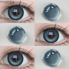 Lentes contant Coloridas De Olhos Grandes Da Moda Com Estojo , Fofas Para De Boneca , Envio Rápido Do Brasil