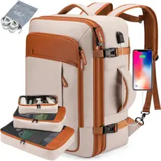 Mochila Empresarial 4 Em 1 , Bolsa De Viagem Grande -Tomada De Cabo USB Antifurto Para Laptop