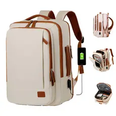 Mochila Grande 4 Em 1 Com Carga Rápida USB -Mochila Compatível Laptop