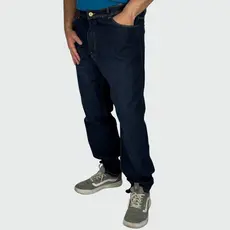 Calça HD Jeans Slim Preto Azul