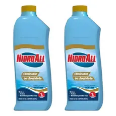 Kit 13 Hidroall Eliminador de Oleosidade 1L – Tratamento para Piscinas