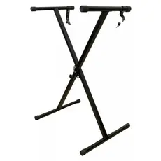 Suporte para Teclado Musical Universal 1 X até 15Kg e 2 X até 30Kg Estante Pedestal 7 Níveis