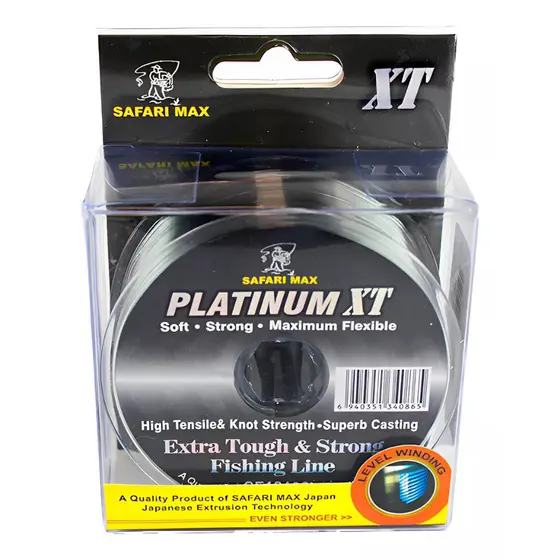 Linha Monofilamento Platinum XT - Várias espessuras - Carretel grande