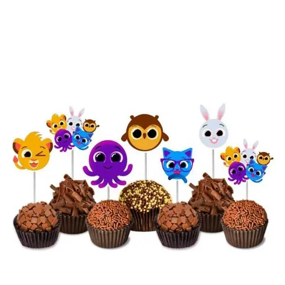 TOPPER PARA DOCINHOS/ TAGS PARA DOCINHOS/ 60-120 UNIDADES
