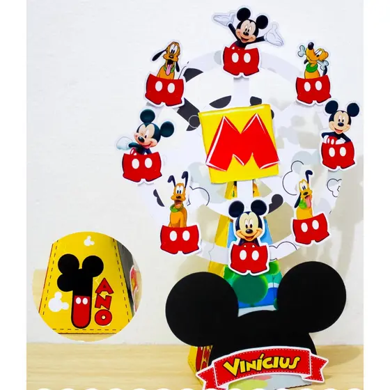 Caixinha Roda Gigante de festa  Personalizadas/ Fazemos todos os temas