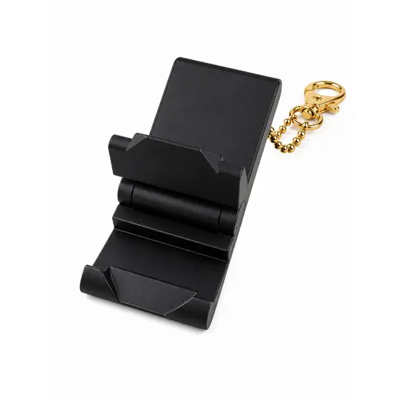 Suporte para Celular Dobrável com Chaveiro | Portátil para Mesa | Stand para iPhone e Android | Compacto em PLA