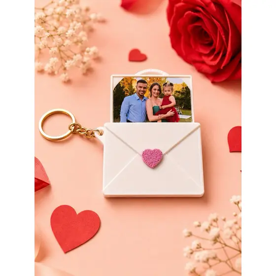 Chaveiro Envelope Personalizado com Foto