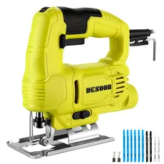 Serra Tico Tico 550w Com 6 Velocidades Variáveis Ângulo De Inclinação 45° Função Soprador Desoon