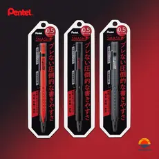 Pentel Smash Lapis Mecanico Pack/0.3mm 0.5mm/Com Grafite e Borracha/3 Cores/Japan/6 Variantes