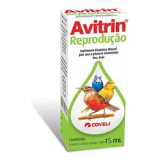 Suplemento Vitamínico Avitrin Reprodução Coveli - 15ml