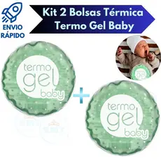 Kit 2 Bolsas Térmica Termo Gel Baby Compressa Quente Fria Alivio de Dor Para Bebês Crianças Recém Nascidos