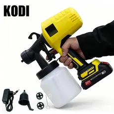 (110V) Pistola de pintura portátil multifuncional para aplicações de tinta e desinfecção em toda a casa J4