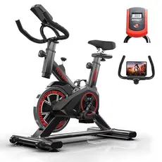 Bicicleta Ergométrica Spinning Bike Mecanica Profissional 120kg com Sensor Cardíaco Academia V3