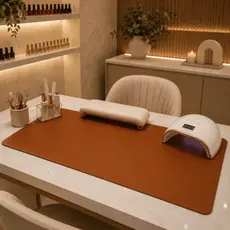 Tapete para Mesa de Trabalho Nail Designer Proteção e Organização Profissional Tapete Nail Art