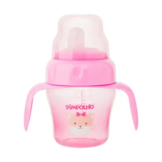 Copo Treinamento 150ml Bico Flexível Pimpolho