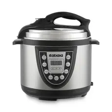 Panela de Pressão Elétrica Itatiaia Mid 5L 220V 900W Inox – Rápida, Segura e Moderna