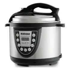 Panela de Pressão Elétrica Itatiaia EL MID 5L Inox 900W 127V – Cozinha Rápida e Prática