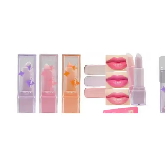 kit 3 / 6 pcs Lápiz Labial Balsamo Magic Touch PINK 21