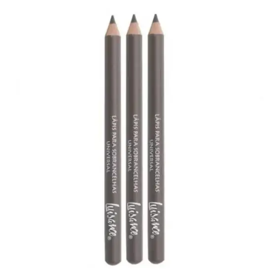 Kit 3 Luisance Lapis Para Sobrancelha Universal Maquiagem L867