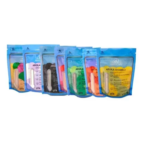 Argila em Pó PhalleBeauty100g100% Vegano Produto Natural