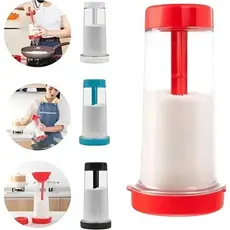 Misturador Farinha com Peneira Utensílio Plástico Cozinha Sortido
