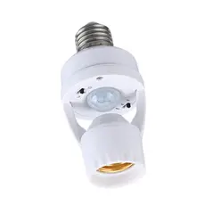 Sensor de Movimento para lâmpada Soquete E27 c/ sensor de presença Bivolt 110V~220V