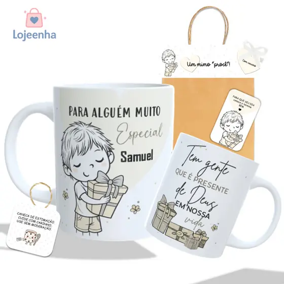 Caneca Personalizada Masculina - Caneca Menino - Caneca Masculina - Caneca Personalizada Presente para Homem - Menino