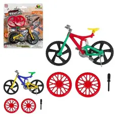 BICICLETA DE DEDO MOUNTAIN BIKE COM ACESSÓRIOS BRINQUEDO CRIANÇA MINIATURA PRESENTE