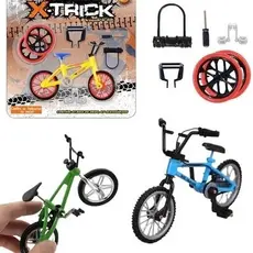 Kit Com 2 (Mini Bicicletas De Dedo Super Radical)Brinquedo Criança