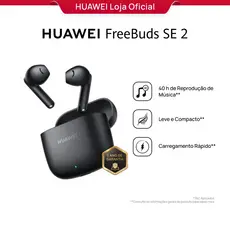 HUAWEI FreeBuds SE 2 | Fone de Ouvido Sem Fio | Até 40 Horas de Bateria | Compacto e Confortável